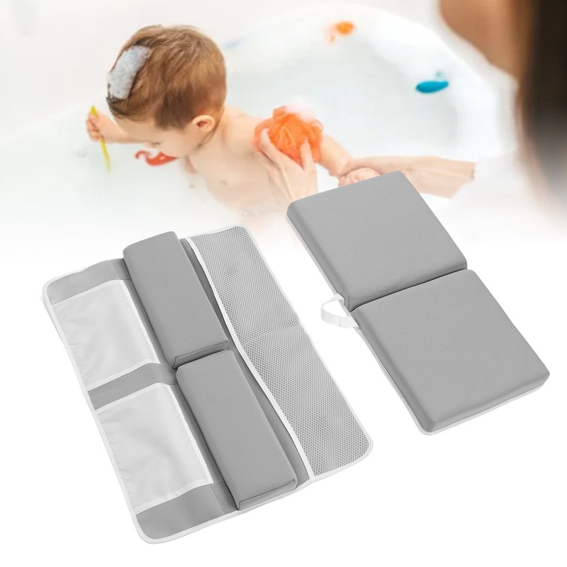 Baby Bath Kneeler Elbow Kneeling Rest Pad Non Slip Suction