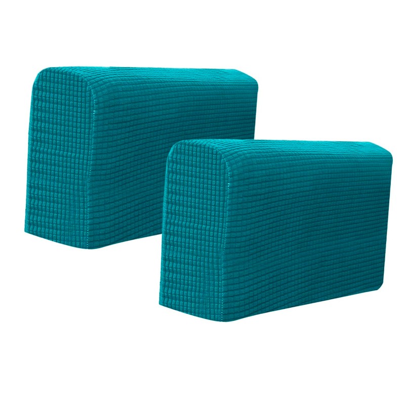 Ciieeo 6pcs Elastic Sofa Armrest Covers Soft Arm Rest Protectors