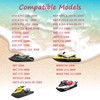 278002270 278002144 LCD Digital Jet Ski Speedometer Red Fit for