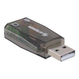 STEREN Tarjeta de Sonido USB Externa