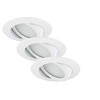 Briloner Leuchten LED Einbauleuchte, Einbaustrahler, LED Strahler, Spots, Deckenstrahler, Deckenspot,