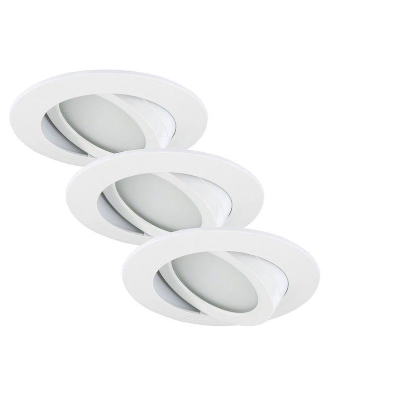 Briloner Leuchten LED Einbauleuchte, Einbaustrahler, LED Strahler, Spots, Deckenstrahler, Deckenspot,