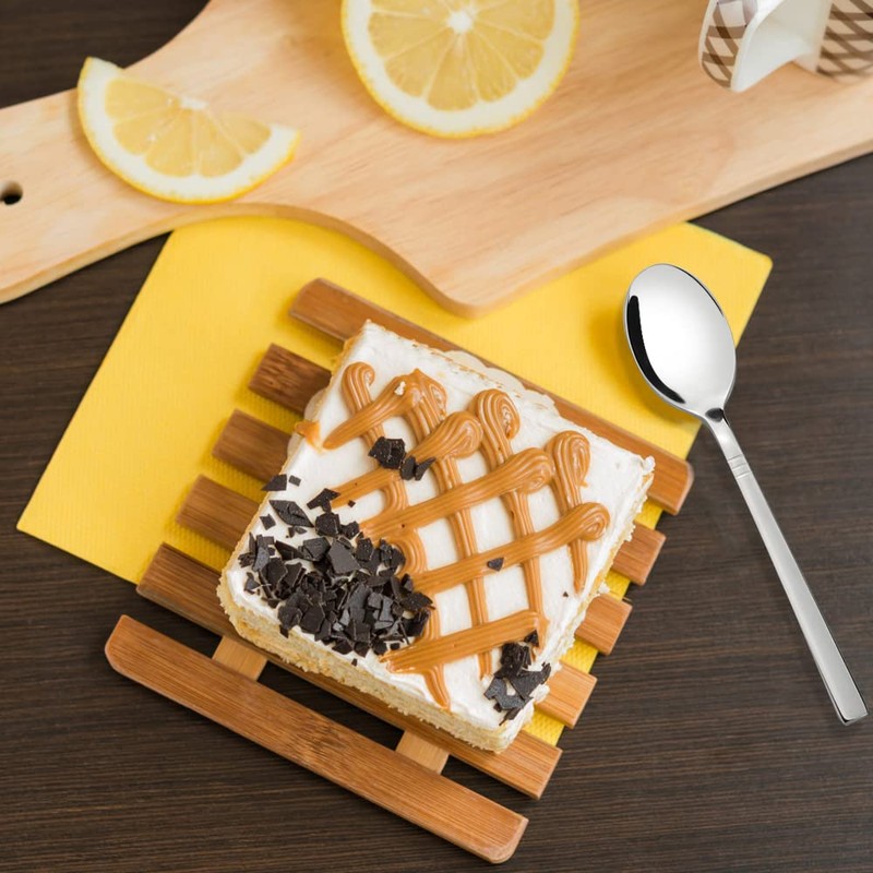 Fiazony 12-Piece Stainless Steel Teaspoons