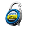 Clip On. Mini Tape Measure, 2m x 8mm, Belt Clip