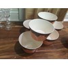 HUTZLER IcE CREAM BOWLS~ LOT(s) OF TWO LARGE MELAMINE DISHWASHER