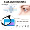 Kafirlo 3 Pack Premium Reading Glasses Men, Blue Light Blocking