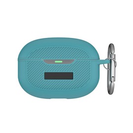 [Upgrade] VAEKNVG Silicone Case Compatible for Raycon Everyday Earbuds (2024 Edition), Shockproof Protective Earbuds Case with Carabiner Accessories (Green)