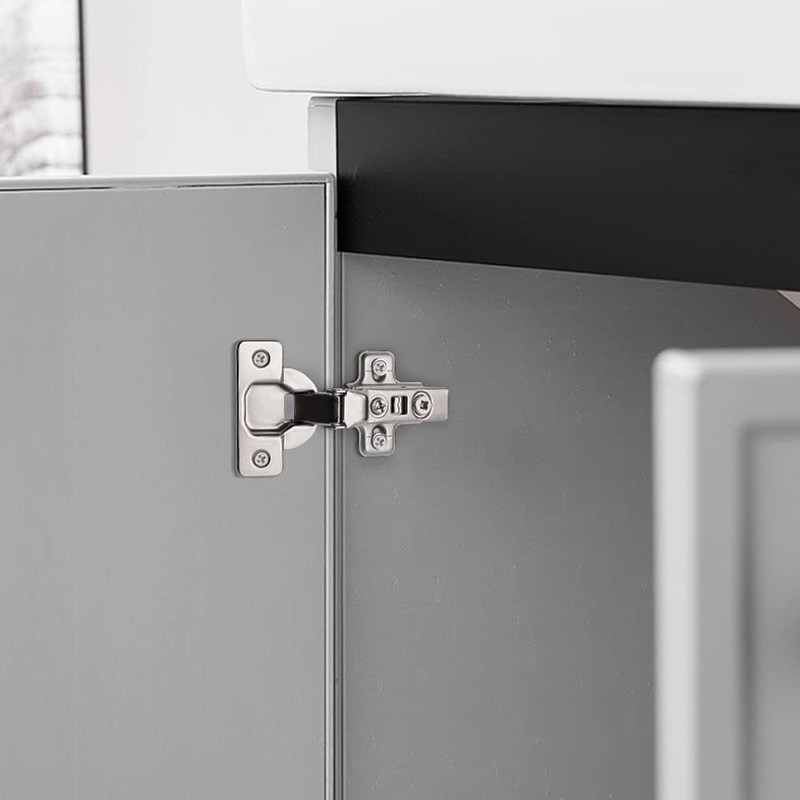 Probrico (2 Pair) Soft Close Cabinet Hinges, 110° Full Overlay