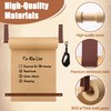 Larbeti 11.8" Kraft Wall Mounted Butcher Paper Roll Holder Dispenser