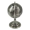 Idecor Esfera Mundo Globo Terráqueo Jumbo 8 Cm Laton Decoración