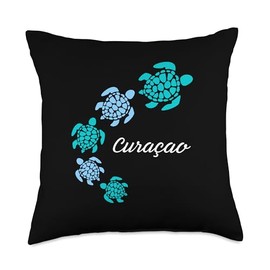 Curaçao Souvenir / Curacao Turtle / Curacao Throw Pillow