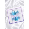 Ocean Drop Handmade Nail Tips - Almond / 오션 드롭
