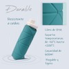 Botella Agua Plegable Silicon 600 ml Viaje Oficina Escuela Fitness