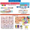 Circle Learning Time Center Classroom Pocket Chart Calendar Set, Pocket