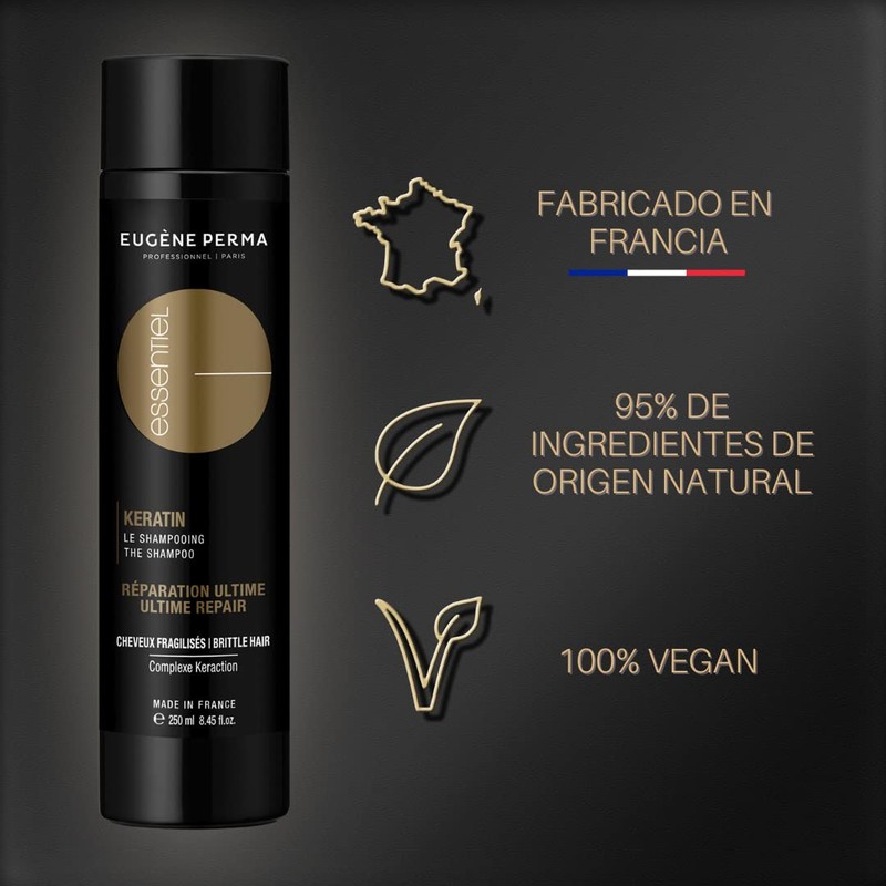 EUGENE PERMA Professionnel Essentiel Keratin Shampoo for Fragile Hair 250ml