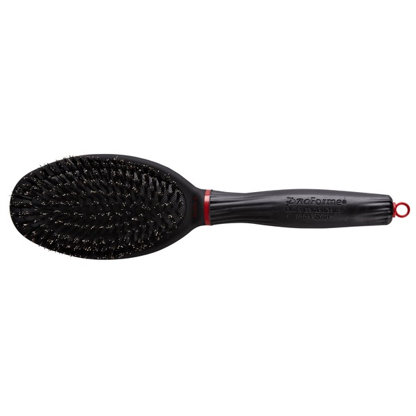 Olivia Garden Pro Forme Paddle Brush with Pure Boar Bristles - Small