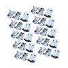 A ABSOPRO 20 Pcs Plastic Cover Shell Housing Gray for