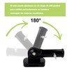 DIYCUT Adjustable Flag Holder, 26.8 mm Diameter, Aluminium Alloy Wall