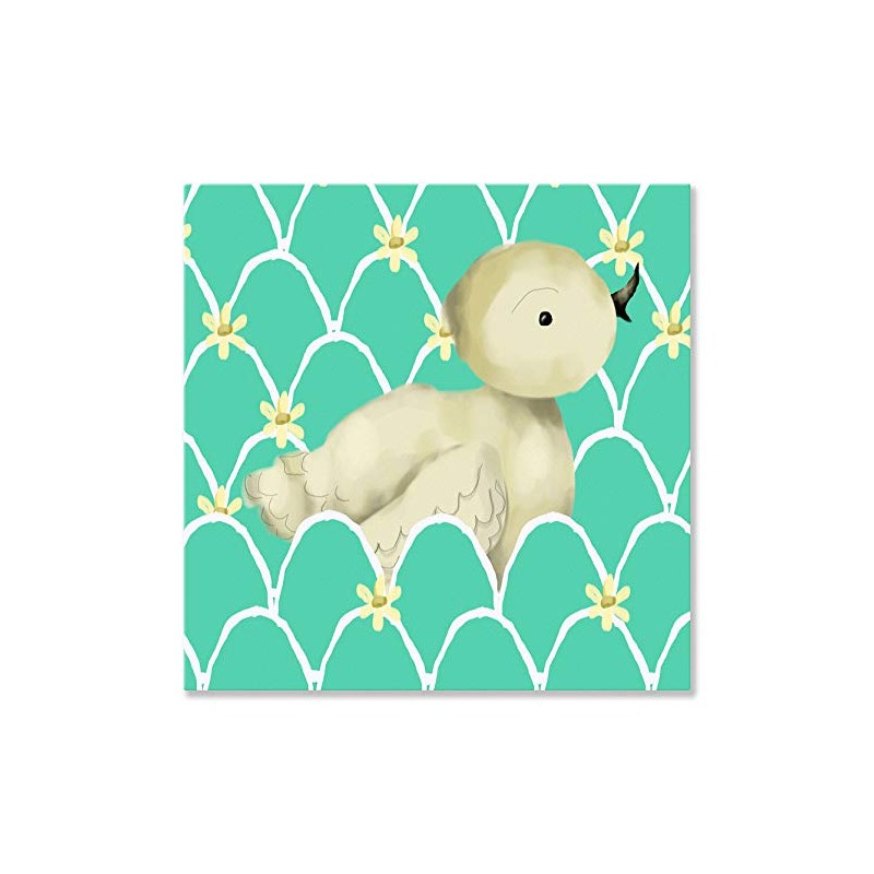 Oopsy Daisy Lion lona estirado por Maria Carluccio, 10 x