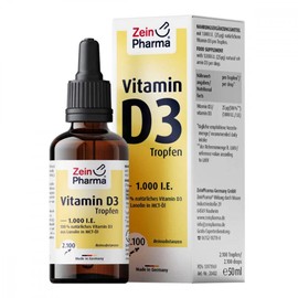 Zein Pharma - Germany GmbH Vitamin D3 1.000 I.E. Tropfen