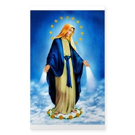 CafePress Milagrosawoodcafep Rectangle Bumper Sticker (10-Pack), Car Decal