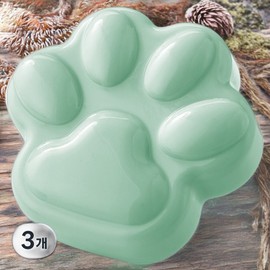 Foot refreshing for cats, foot skin care, dead skin callus removal on the soles of the feet, foot grinder green, 3 pieces per pack, 84g / 고양이 발전용 발상쾌 발피부관리 발바닥 각질 굳은살 제거 발 그라인더 그린 3개 1개입 84g