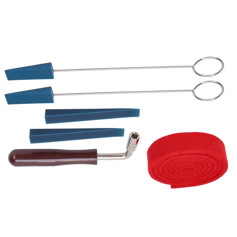 Piano Tuning Tool Temperament Strip Pin Wrench Mutes Musical Instrument