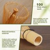 Zanfqvo Matcha Whisk with 100 Bristles - Natural Bamboo Matcha