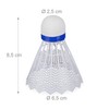 Relaxdays Shuttlecock Luminous Set of 8 LED Badminton Balls HxD