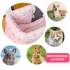 LUKHMELF Pet Stroller Mat,Dog Stroller Pet Bed Mat,Pet Stroller Edge