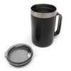 Ekco, Taza Doble Pared, Negro, 540 ml