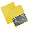orgaexpert EC Card Case Yellow for 2 Cards 119 x
