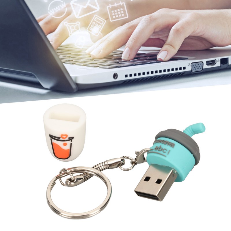 USB2.0 U Disk Support Hot Swappable Plug and Play Cartoon