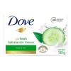 Dove Jabón Dove Go Fresh 135 G. Paquete 3 Piezas.