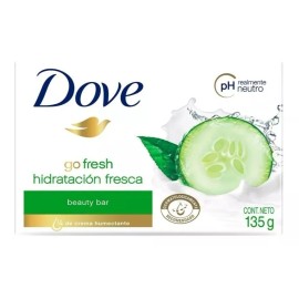 Dove Jabón Dove Go Fresh 135 G. Paquete 3 Piezas.