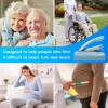Wefaner Foldable Toilet Aid, 15.6“ Long Comfort Wipe Wand Bottom
