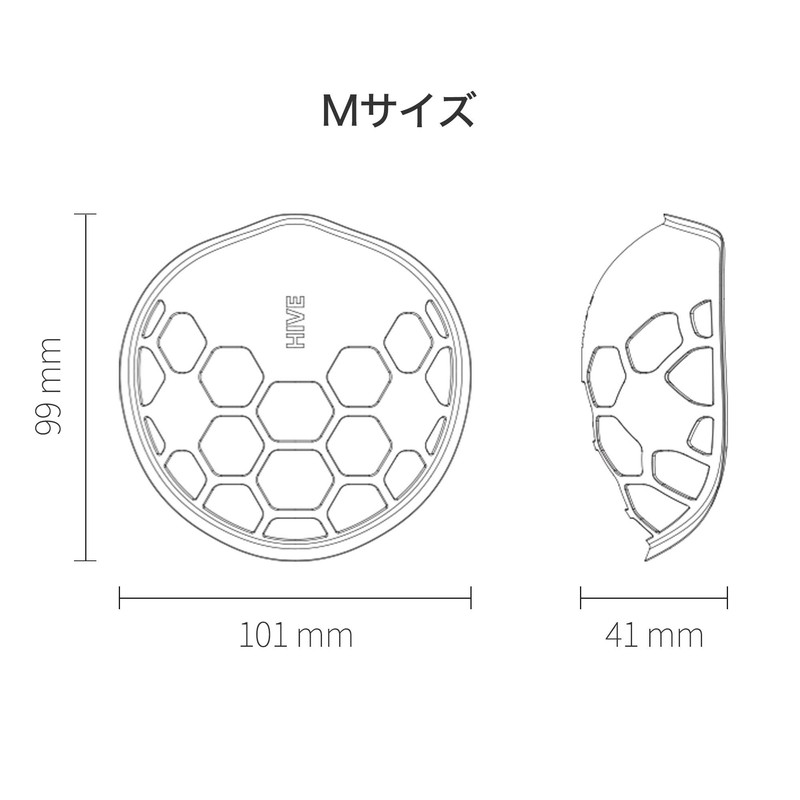 AAUXX UMS-MSKP Mask Pong Inner Mask, Set of 3, Easy