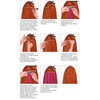 hair2heart Tape-In Real Hair Extensions, 60 cm, 2.5 g, Wavy,