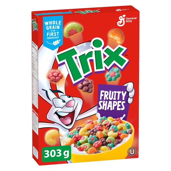 Trix Fruity Shapes Kids Breakfast Cereal