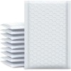 UCGOU Bubble Mailers 4x8 Inch White 50 Pack Self Seal