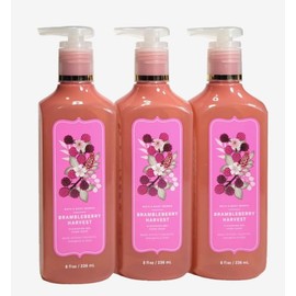 BRAMBLEBERRY HARVEST Cleansing Gel Hand Soap Bath and Body (Pack 3)