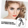 WOONEKY Unique Design Eyelash Curler for Women Non-irritating Plastic Tool