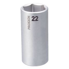 PROXXON No. 83548 Deep Socket, 3/8 inch (22 mm)