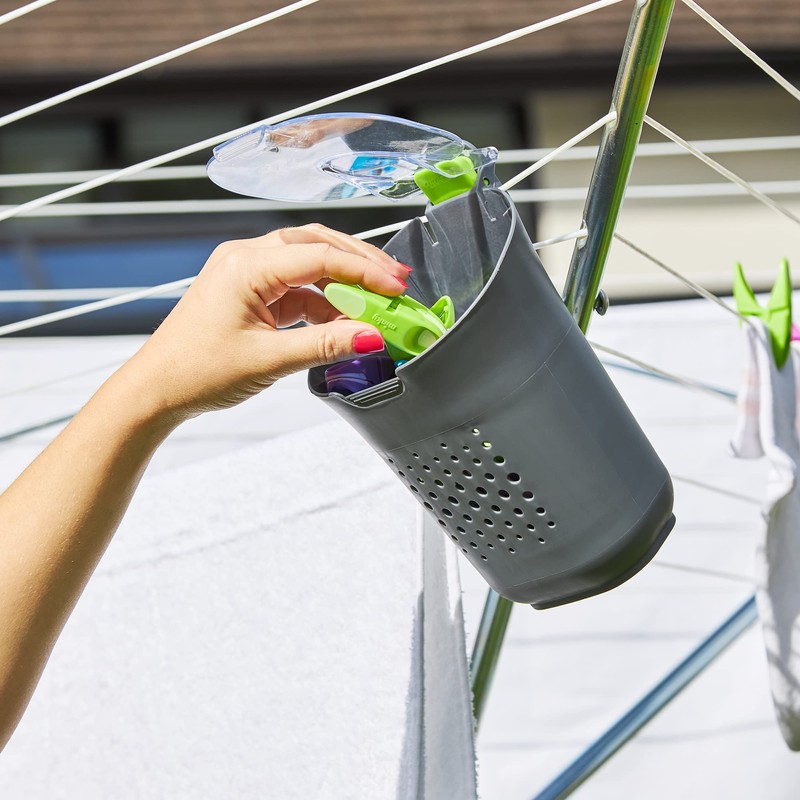 Minky Pod w, Grey, Comes with 24 SureGrip Pegs