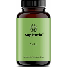 Sapientia Chill Nootrópico 100 Natural Gaba Melisa Pasiflora Teanina Vitaminas
