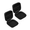 PATIKIL 2.95x2.95" Electronic Organizer Case, 2Pcs EVA Hard Waterproof Square