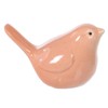 The Bridge Collection Charming Ceramic Bird Figurine - Glossy Decorative