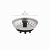 Wolfpack 4110650 stopper/drain plug, stainless, T-93-115 1 1/2