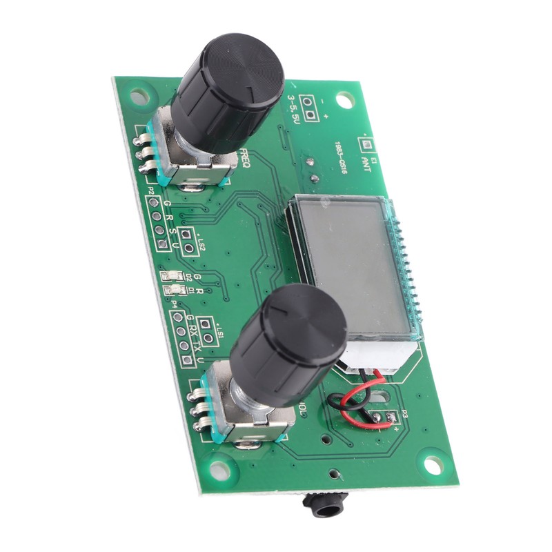 Digital Radio Receiver Module Stereo Wireless FM Modules with LCD