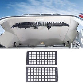 Car Trunk Roof Panel Storage Bracket Fit Toyot@a FJ Cruiser 2007-2021 Car Inner Rear Roof Panel Hanging Organizer Mount Holder Trunk Roof Cargo Storage Rack Shelf Overhead Panel Expansion Accessories